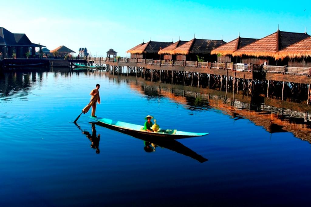 Sky Lake Inle Resort Inle Lake Exteriör bild