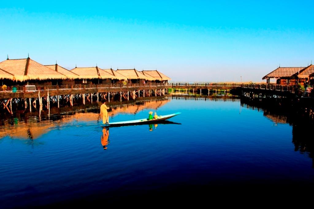 Sky Lake Inle Resort Inle Lake Exteriör bild
